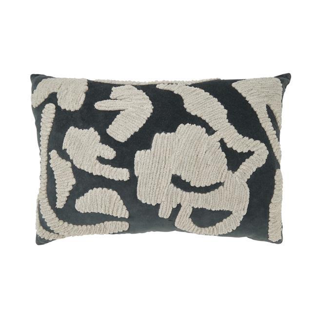 Luxe Embroidered Throw Pillow Cover