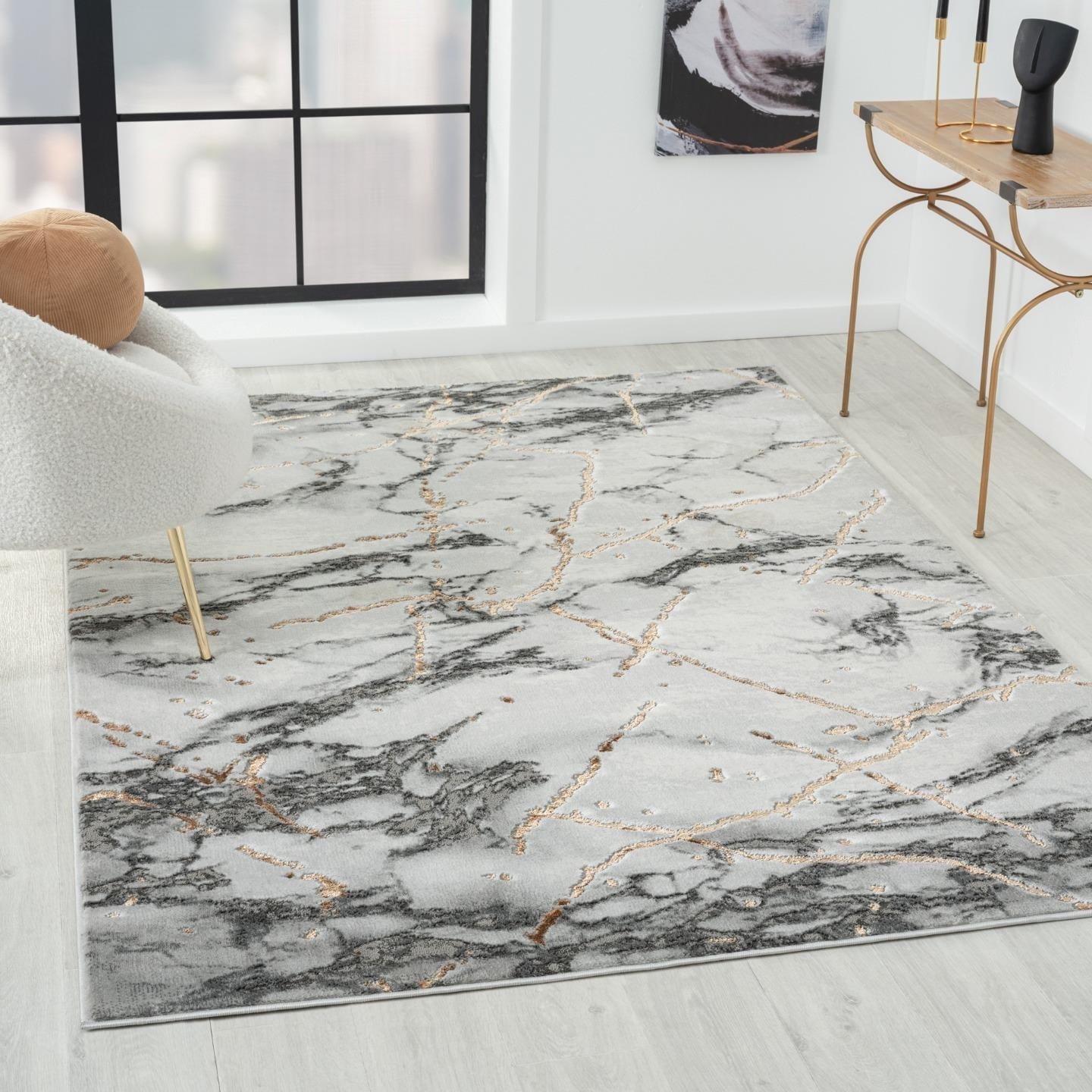 Luxe Weavers Marble Abstract Area Rug