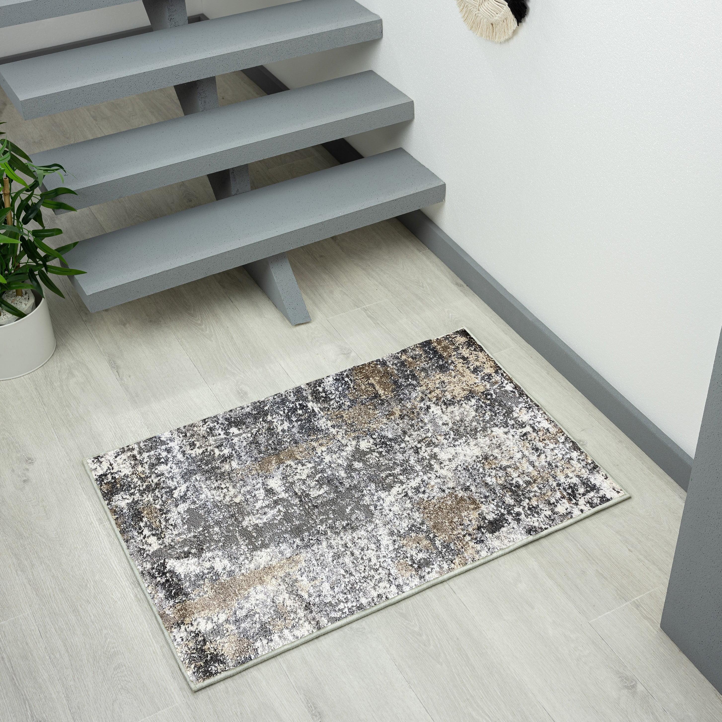 Luxe Weavers Modern Abstract Area Rug, Gray 2x3