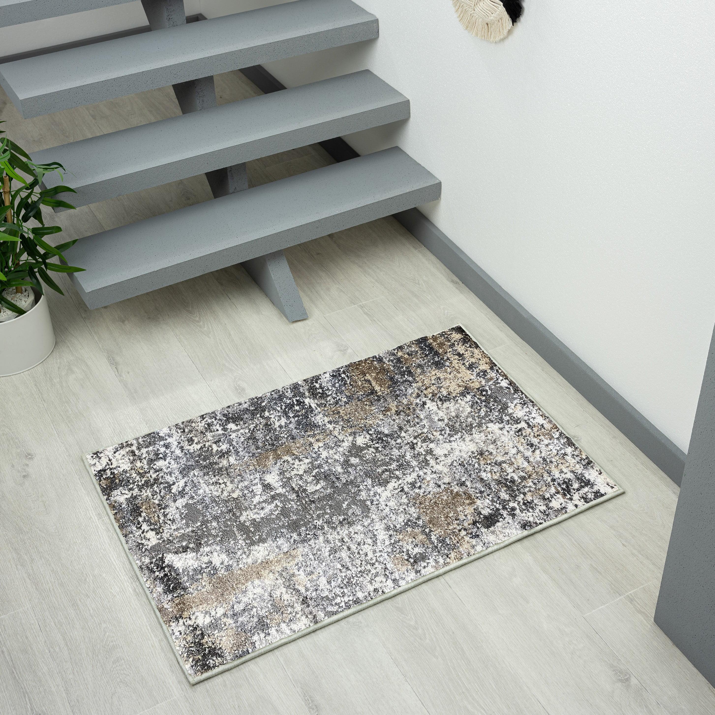 Luxe Weavers Modern Abstract Area Rug, Gray 2x3