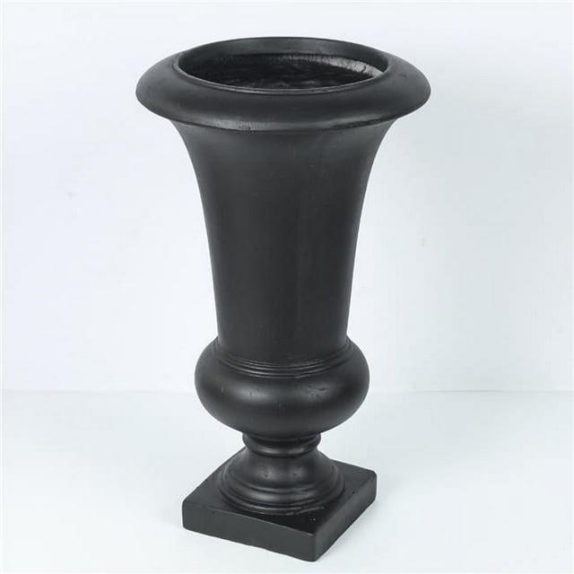 Luxen Home Black Finish Urn Planter (Small)