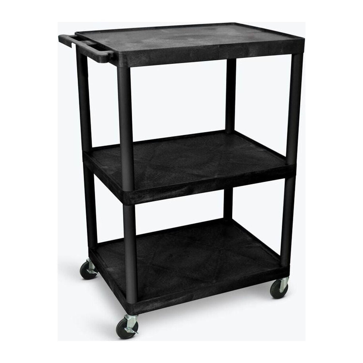 LP Carts Series High Open Shelf AV Cart