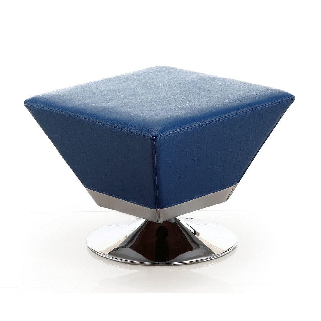 Diamond Swivel Ottoman - Manhattan Comfort