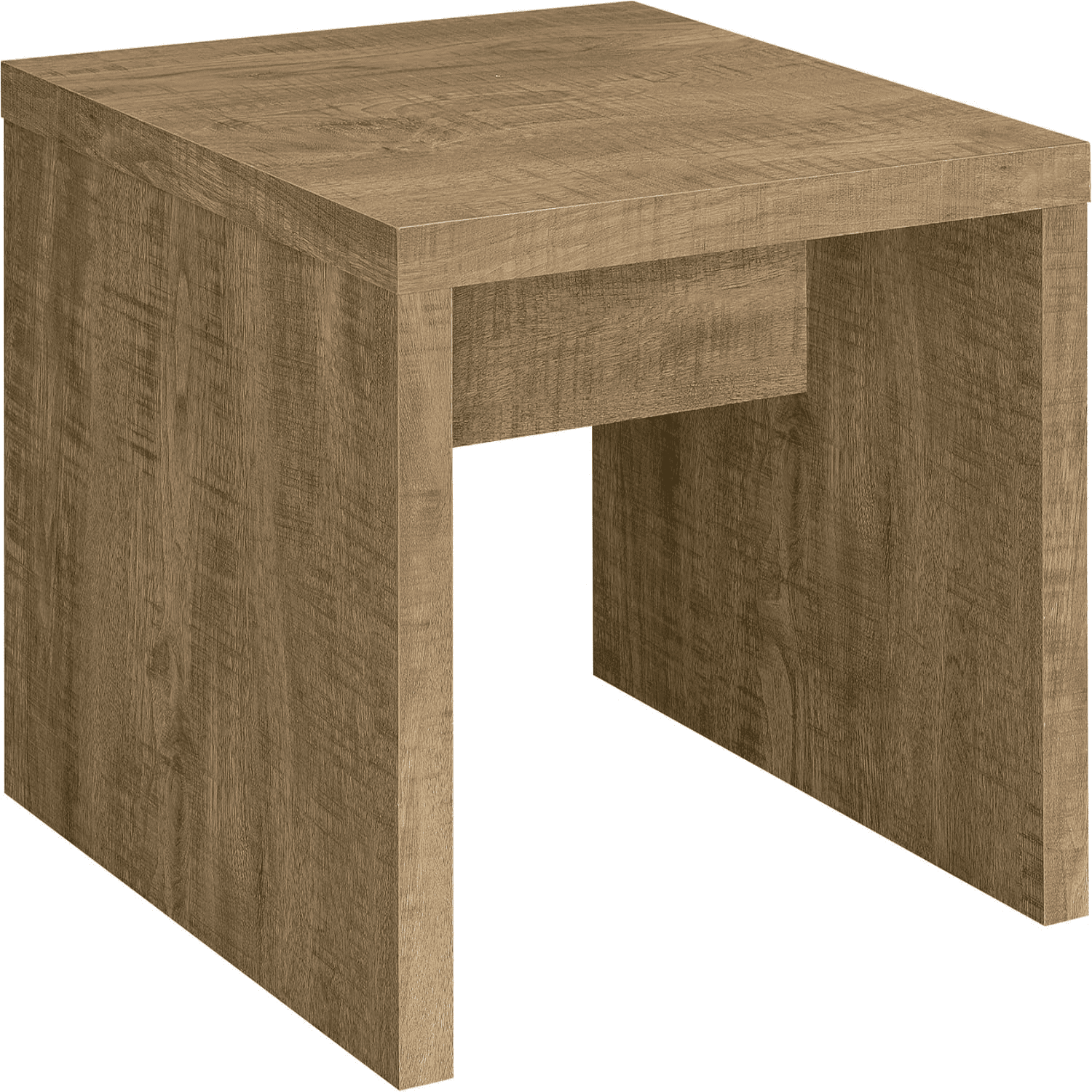 Coaster Lynette Farmhouse Square Wood End Table Mango