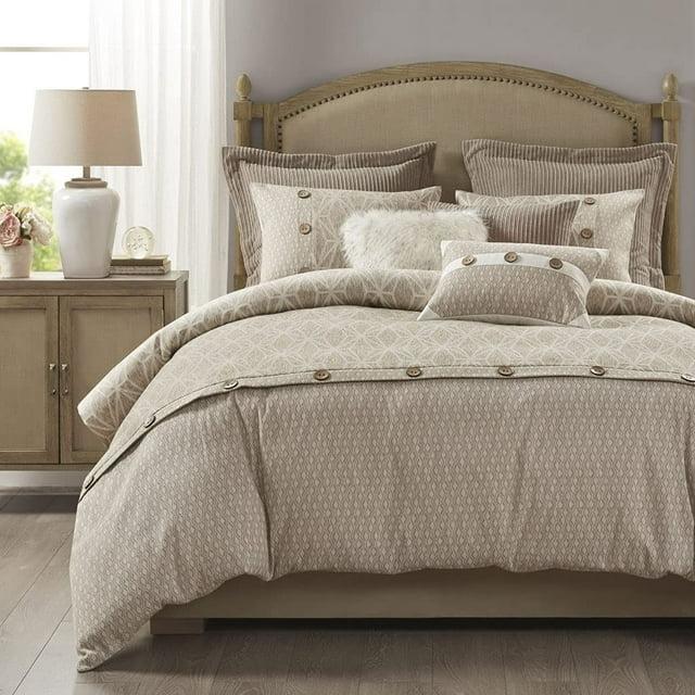 Madison Park Signature Madison Park Signature Grace Geometric Oversized Jacquard Comforter Set