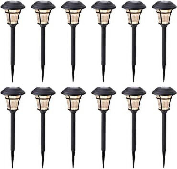 MAGGIFT Solar Pathway Lights, Outdoor Solar Garden Lights for Patio, Yard, and Driveway, 12 Pack