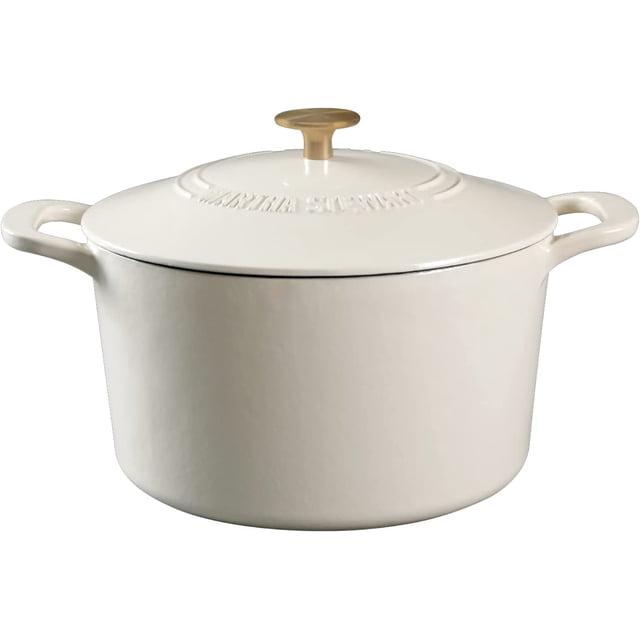 Martha Stewart Martha Stewart Gatwick 7 qt. Cast Iron Round Dutch Oven with Lid