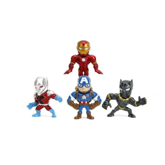 Jada Toys Marvel Avengers 2.5 Inch Die-Cast Figure 4-Pack
