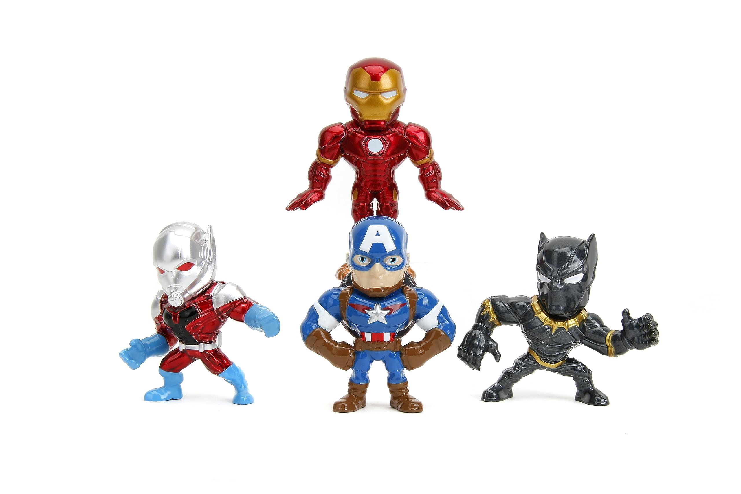 Jada Toys Marvel Avengers 2.5 Inch Die-Cast Figure 4-Pack