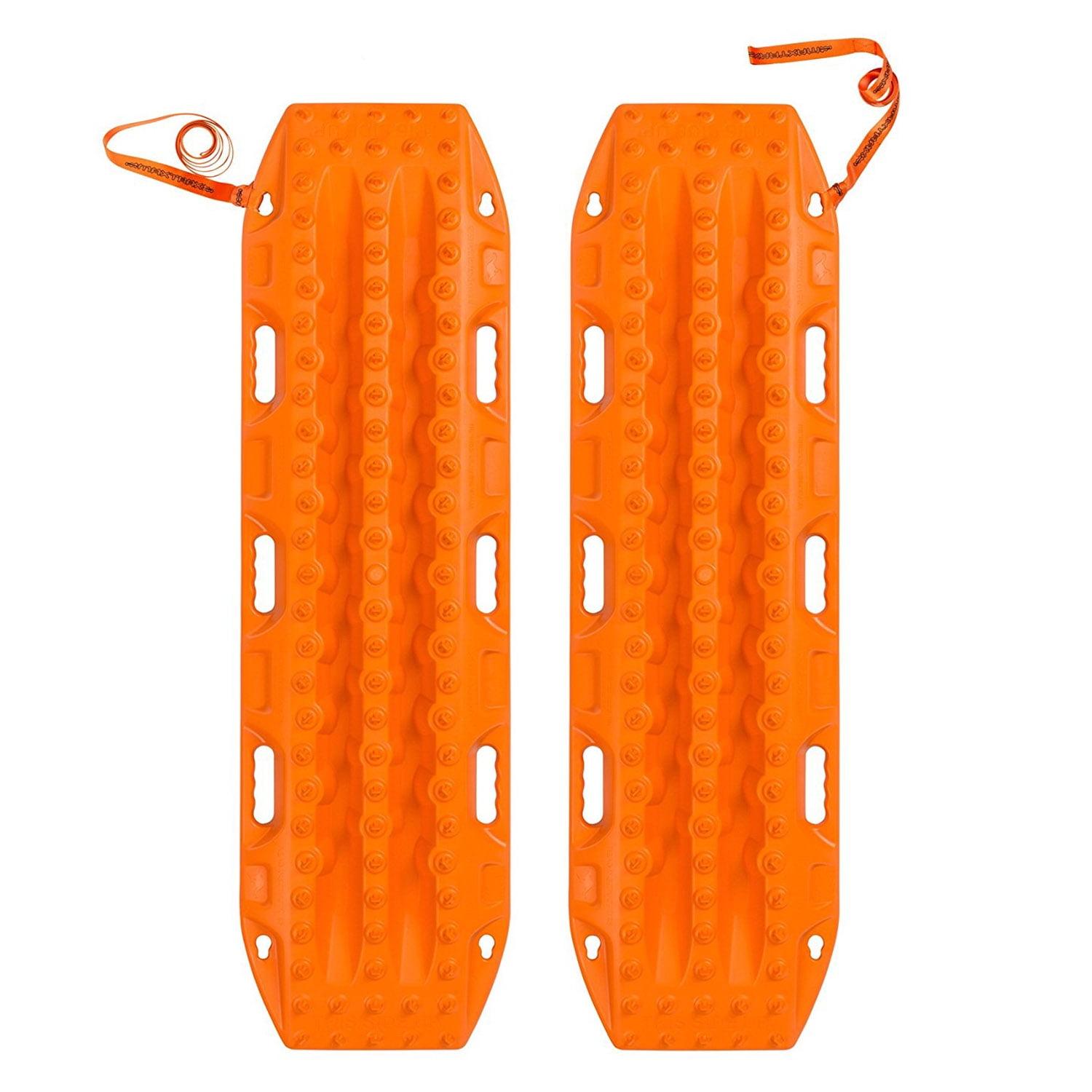 Safety Orange Nylon Vehicle Recovery Boards with Leashes