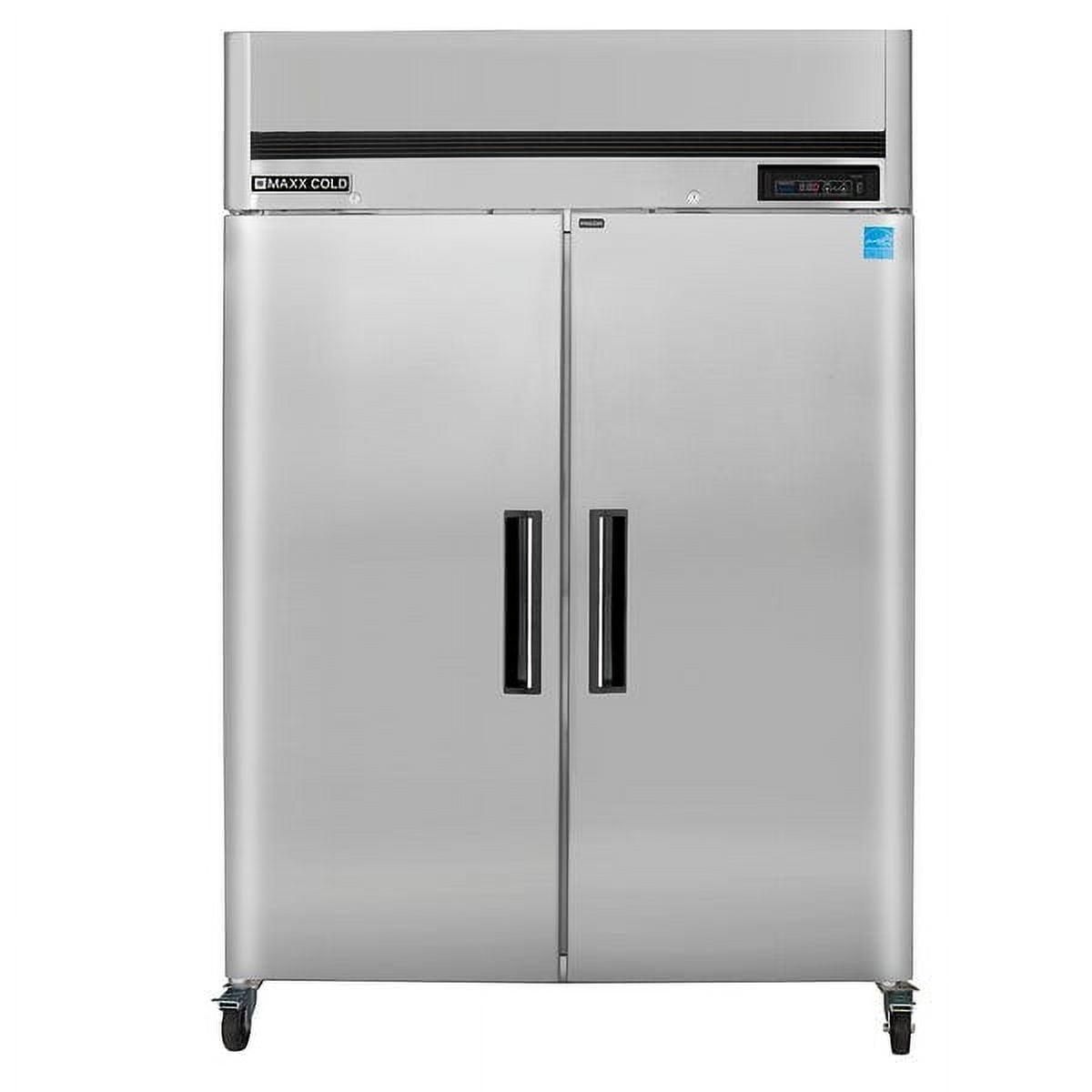 Maxx Cold Double Door Top Mount Reach-In Freezer