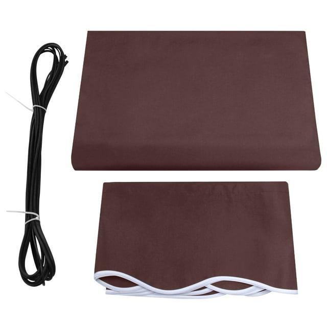 Manual Retractable Patio Door Window Awning Sunshade Shelter Outdoor Canopy