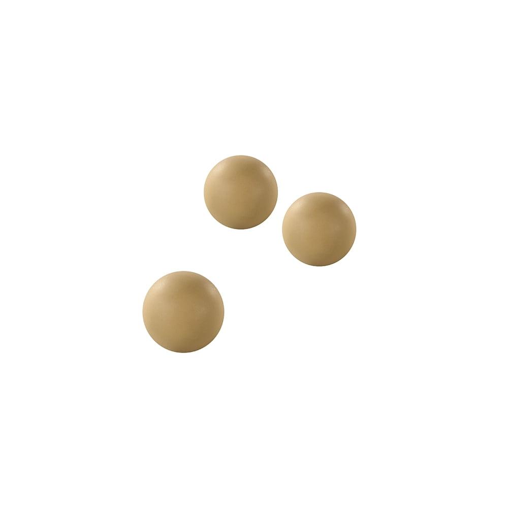 MD Sports Md Sports Roll & Score 3-pack Replacement Ball Set, Arcade Ball Toss Games Brown (Set of 3)