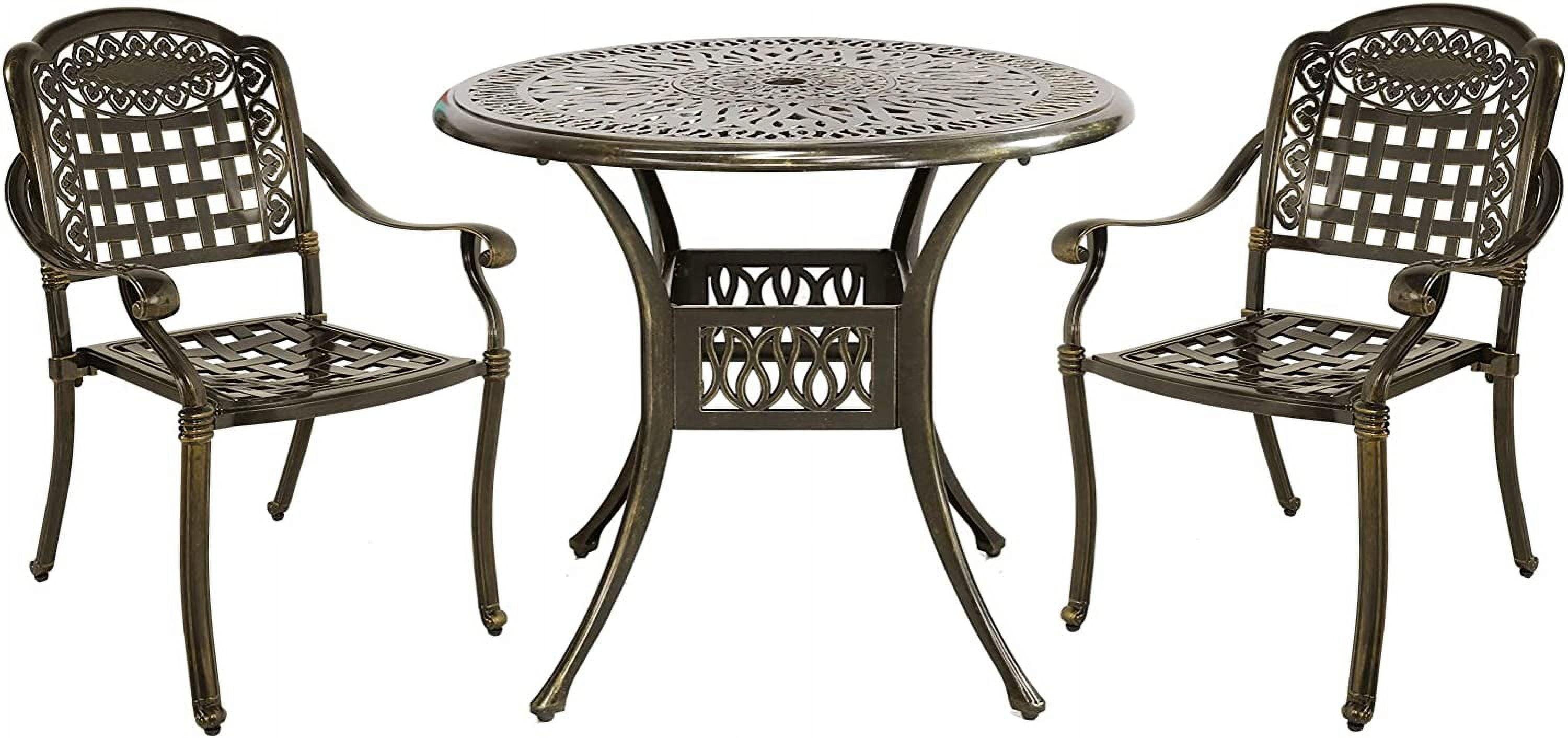 2 - Person Round Outdoor Dining Set