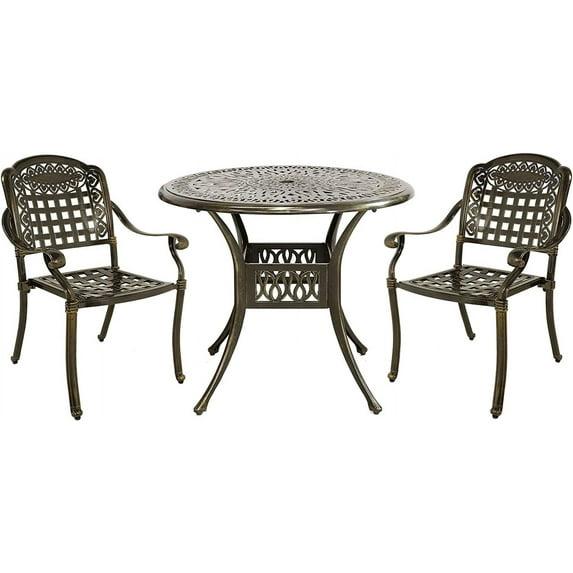 2 - Person Round Outdoor Dining Set