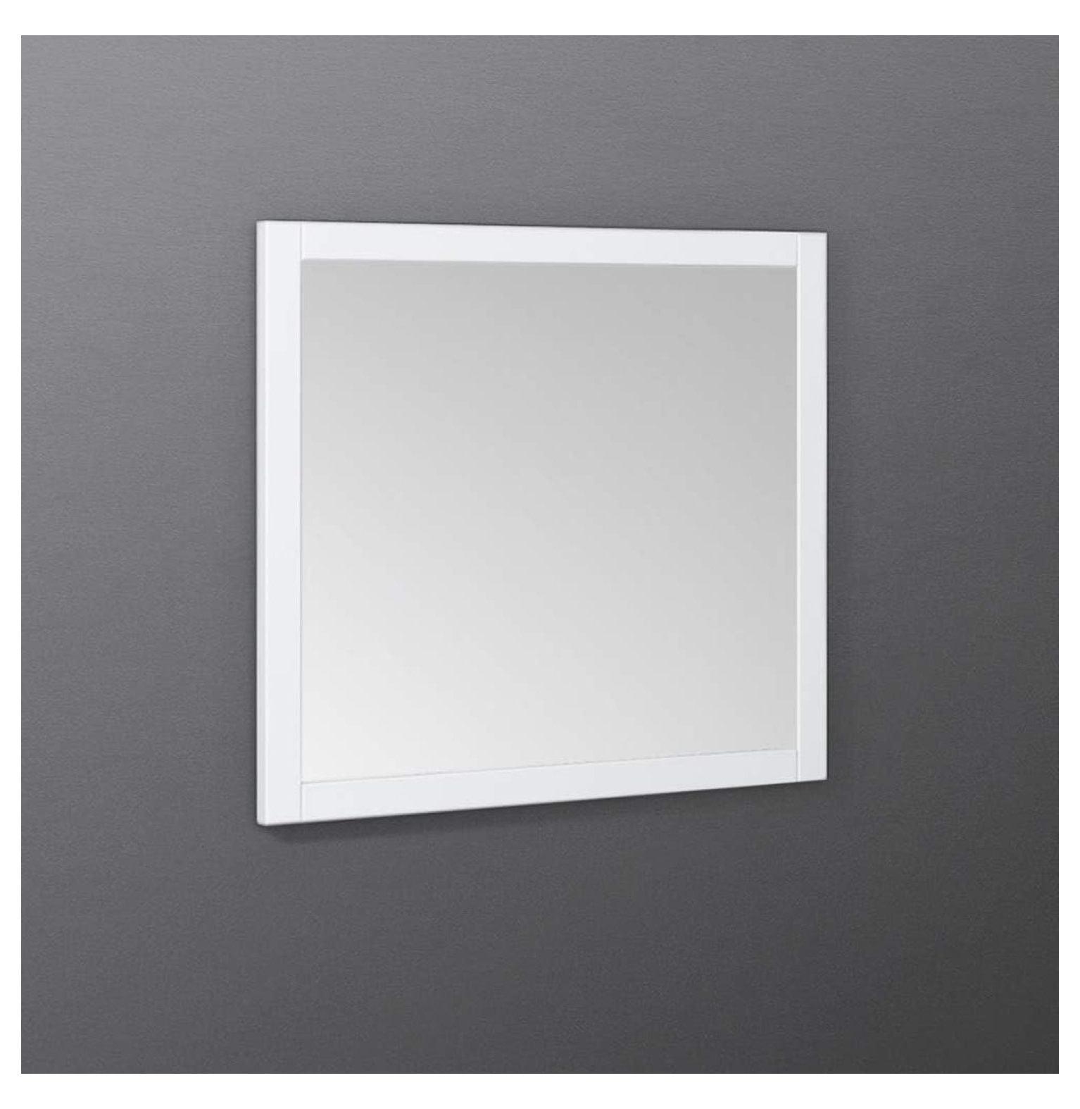 Manchester 30" Wall Mount Square Framed Bathroom Vanity Mirror