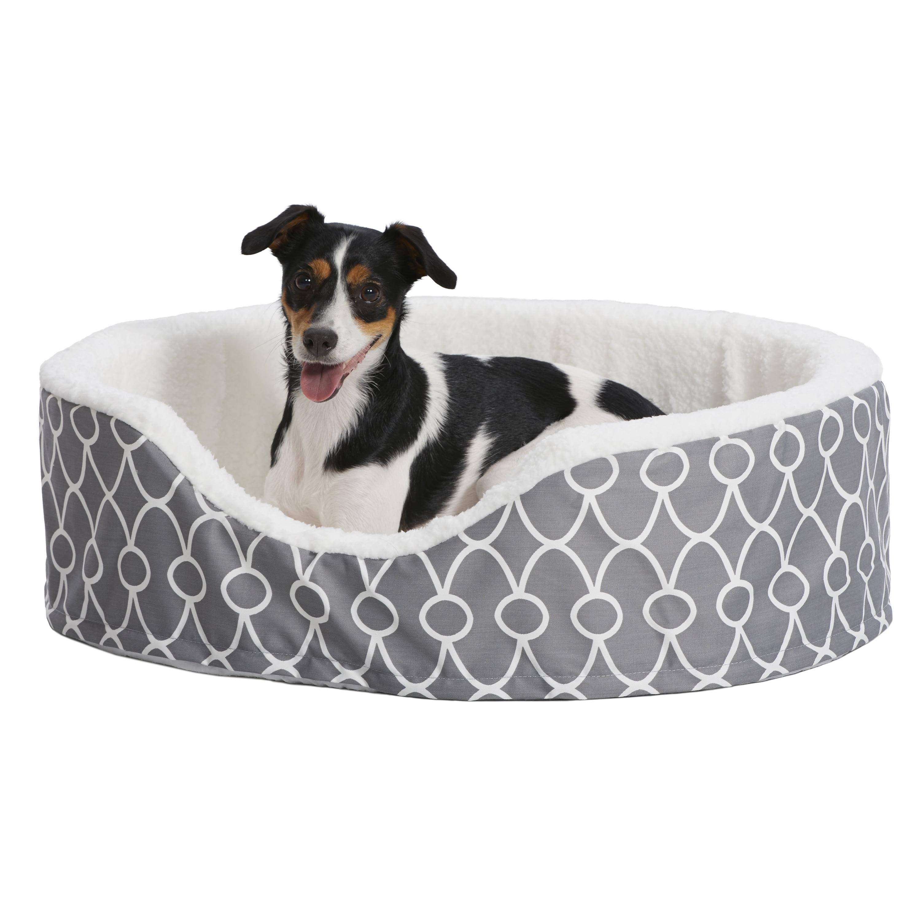 Quiet Time Orthoperdic Egg-Crate Nesting Pet Bed w/ Polytetrafluoroethylene Fabric Protector