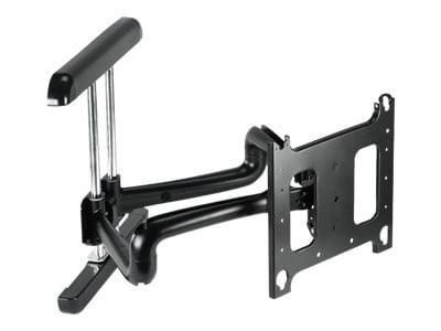 Black Full-Motion Wall Mount for 42"-71" Flat Panel Displays