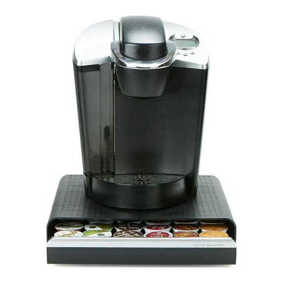 TUHOME FURNITURE LLC K-Cup Holder Coffee Pod Organizer Compatible With Keurig Accessories Holds 36 Coffee Pods, Black