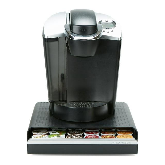 TUHOME FURNITURE LLC K-Cup Holder Coffee Pod Organizer Compatible With Keurig Accessories Holds 36 Coffee Pods, Black
