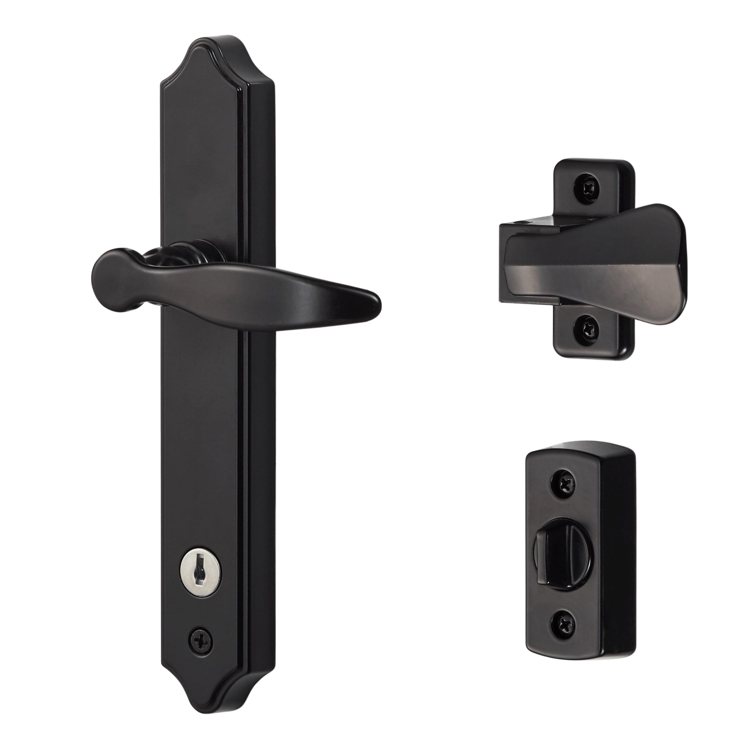 ML Lever Set with Keyed Deadbolt (USA Black)