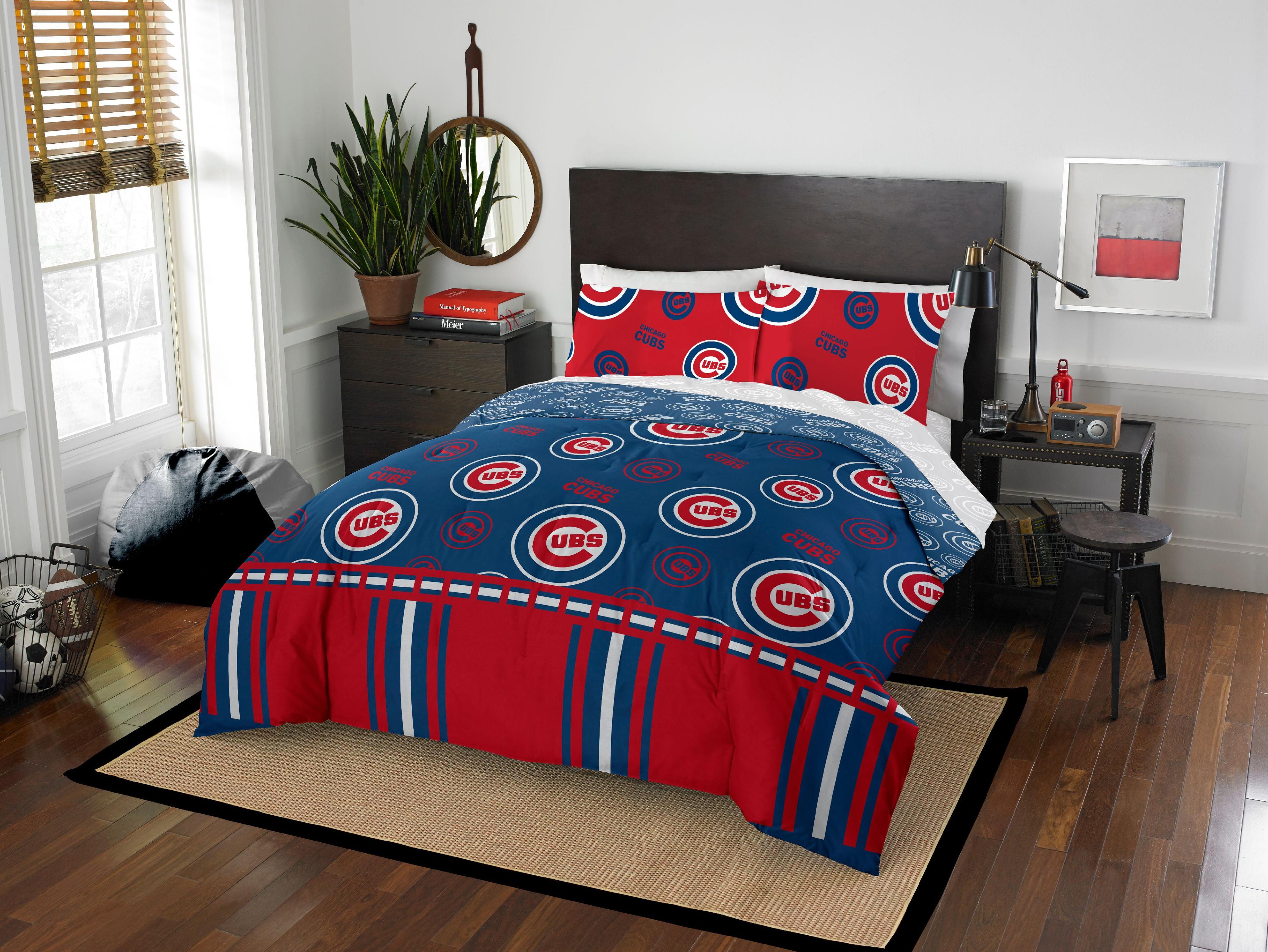 Northwest MLB Boston Red Sox Rotary Bed In A Bag Set