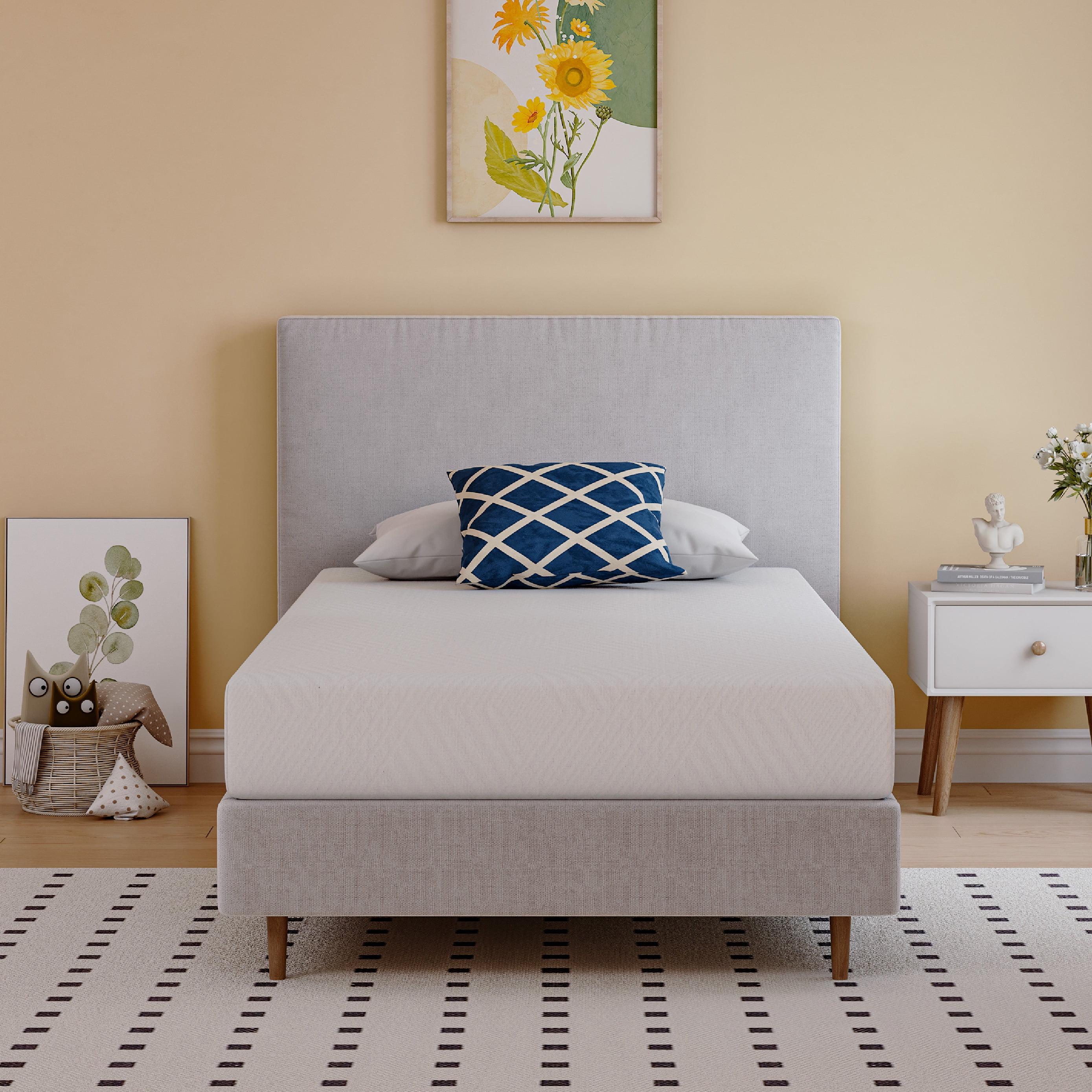 MLILY Twin Mattress in a Box, 6 inch Mattresses for Kids Bed Single Size Daybed Individual Bunk, Memory Foam Medium Firm