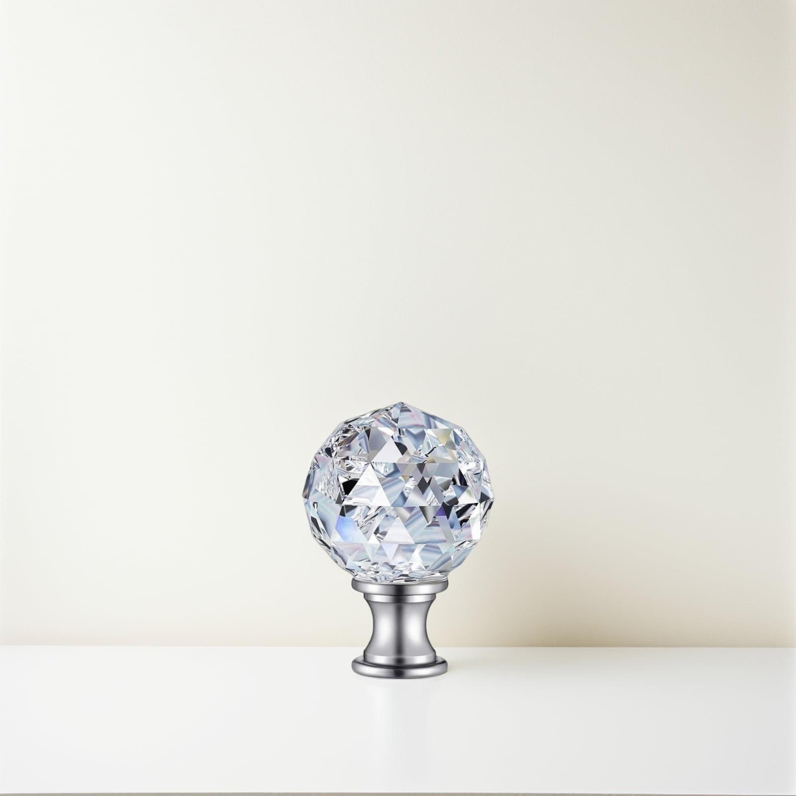 Eeristq 2pcs Lamp Shade Lamp Finial Caps Knob Lamp Decoration for Table Lamp Floor Light