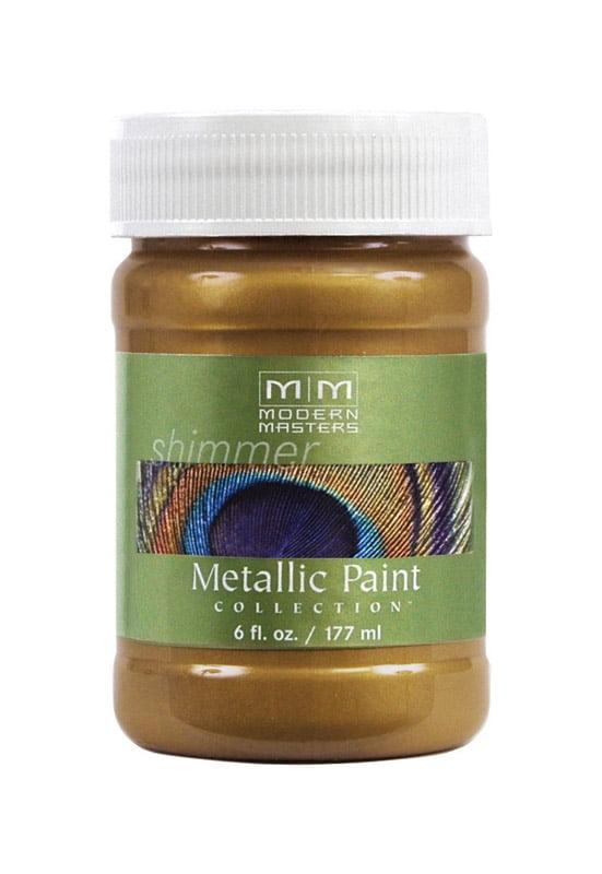MODERN MASTERS ME289 6 oz. Brass Metallic Paint