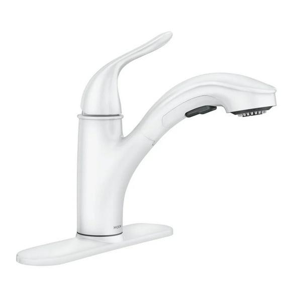Moen Brecklyn Single-Handle Pull-Out Sprayer Kitchen Faucet with Power Clean Technology