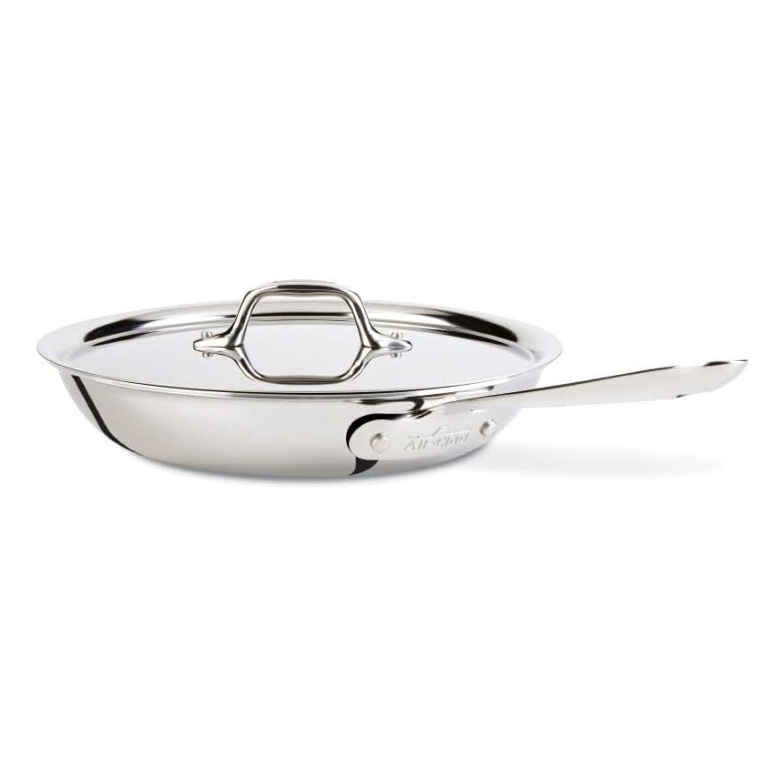 All-Clad ® d3 Stainless 10" Fry Pan with Lid