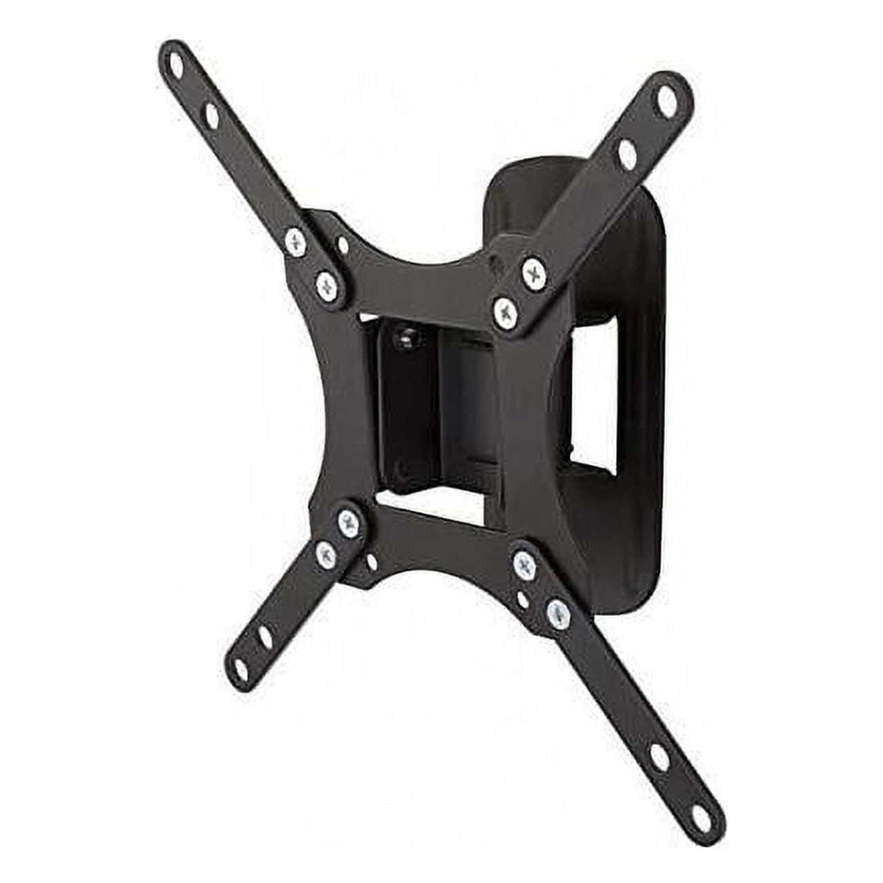 Black Steel Tilt and Turn Monitor Wall Mount for 13-39 Inch Screens