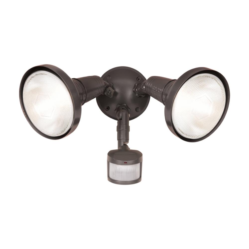 MS185R Bronze Motion Activated Flood Lights 120 Watt