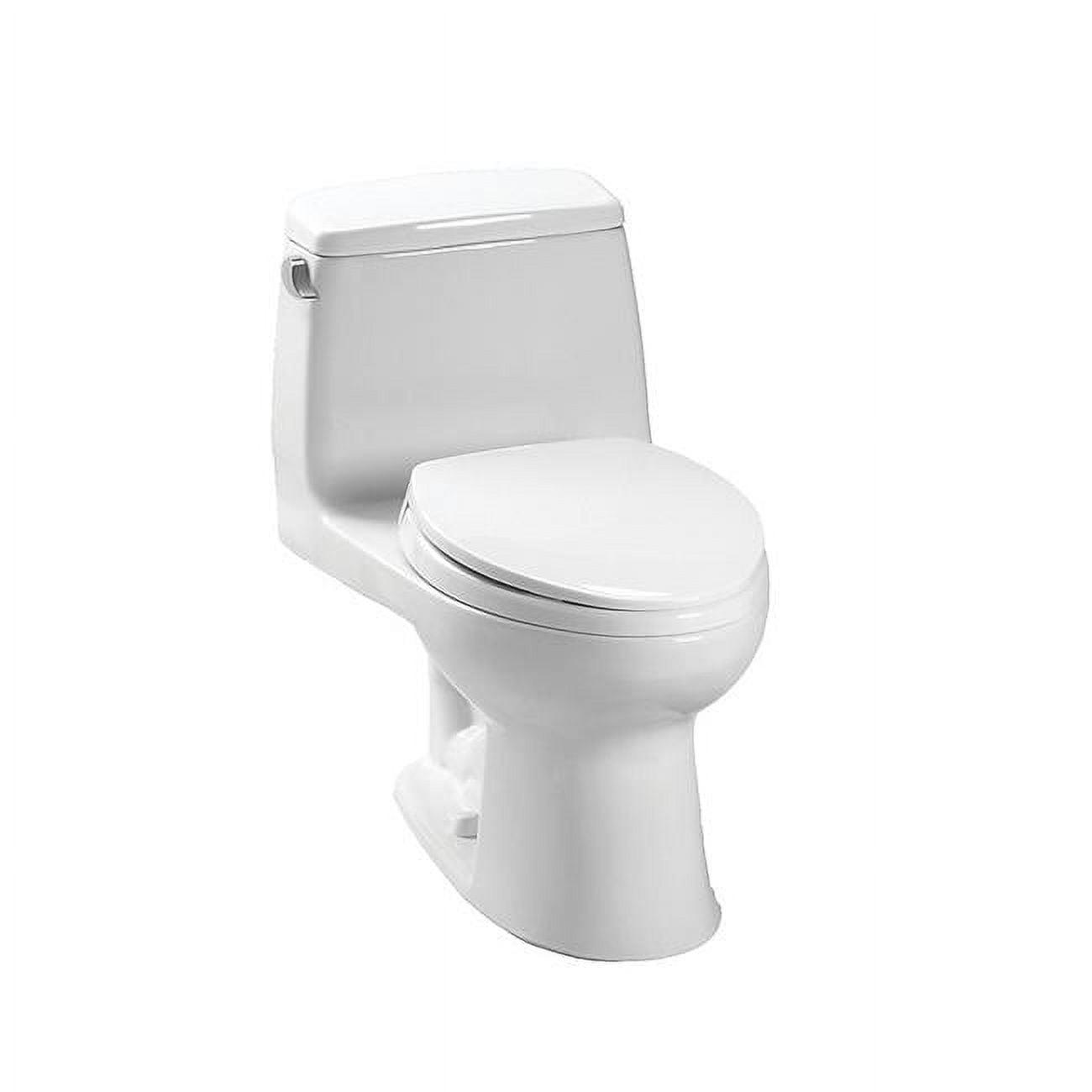 Eco-Friendly Bone Vitreous China Elongated One-Piece Toilet