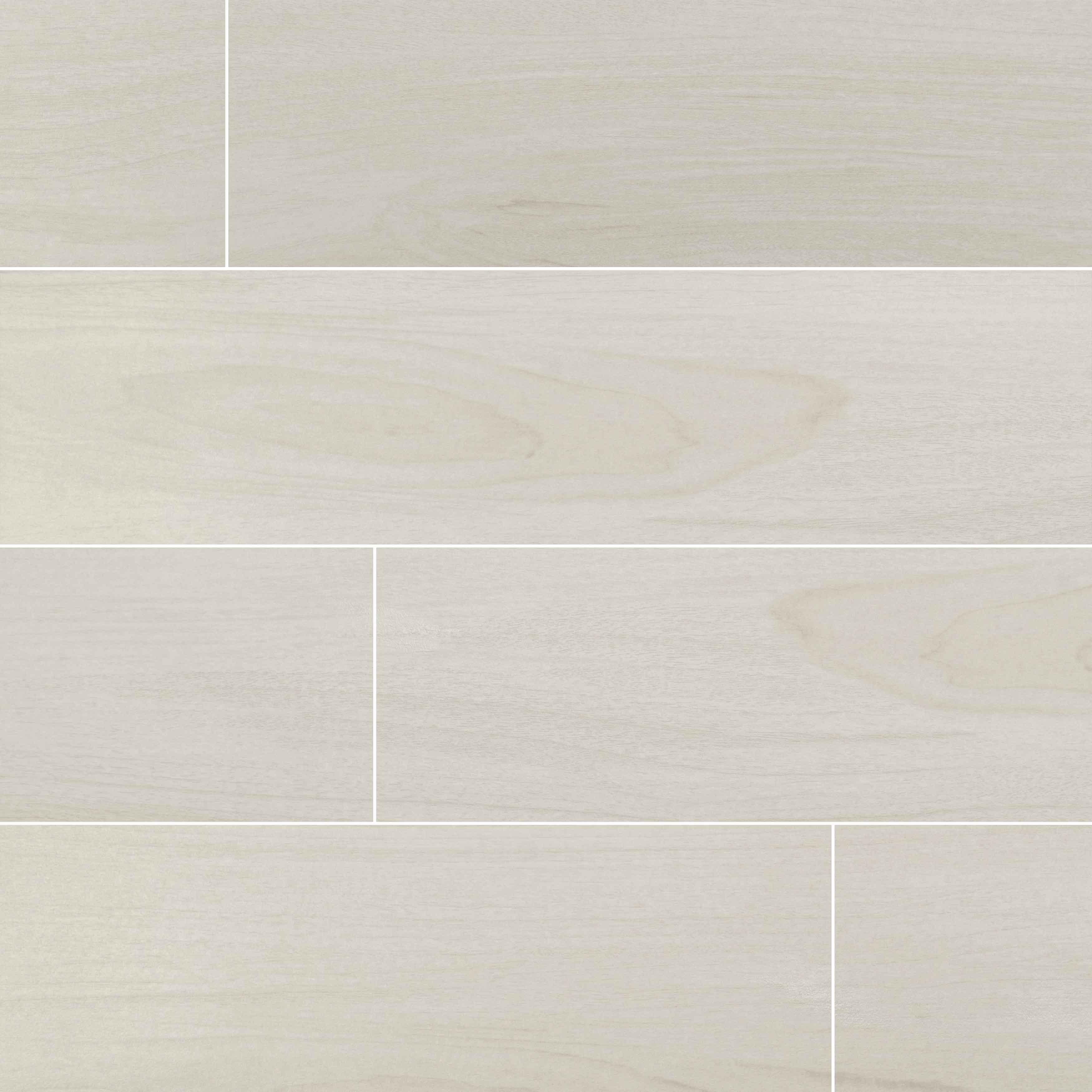 Braxton 10" x 40" Matte Porcelain Wood Look Floor and Wall Tile