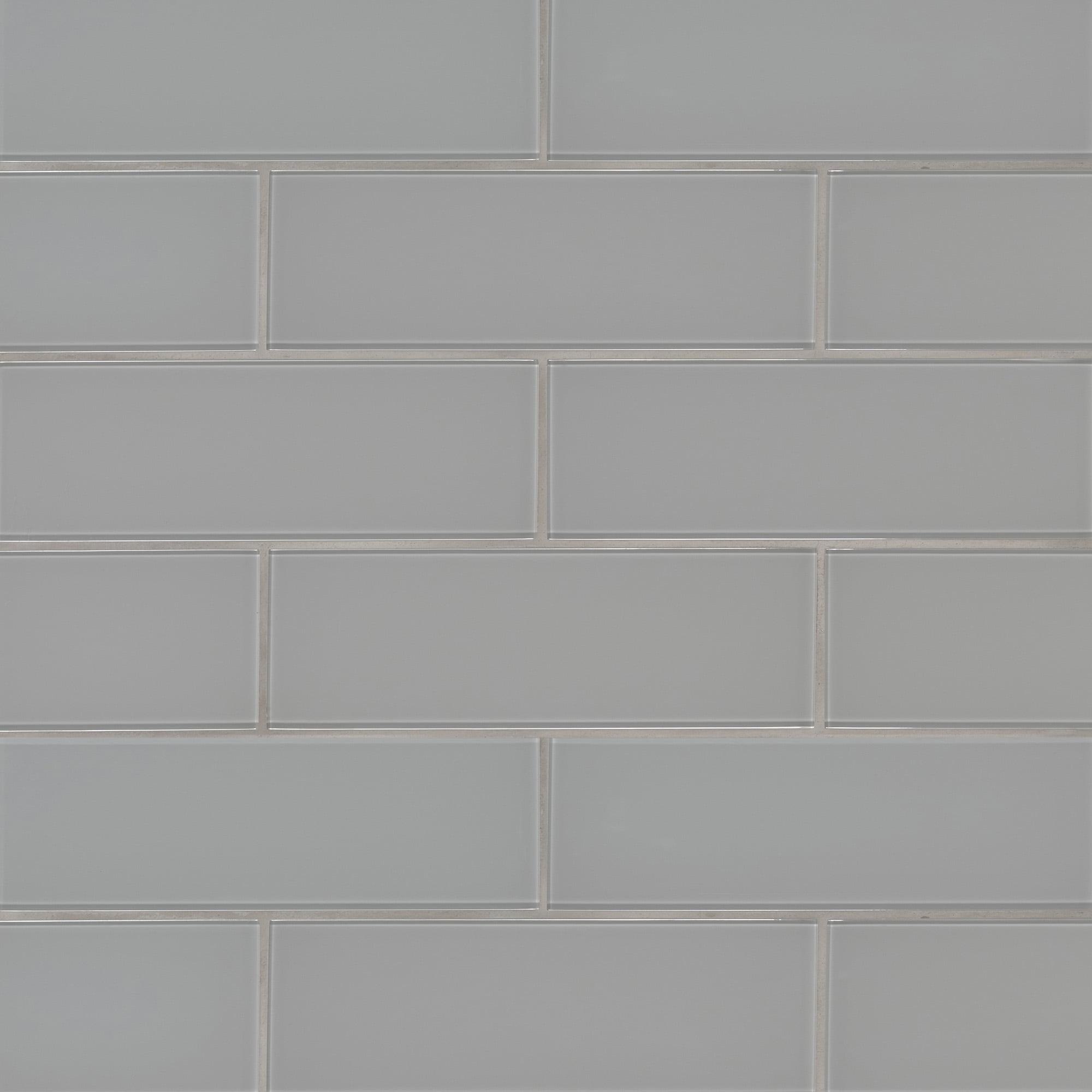 4" x 12" Glass Subway Tile