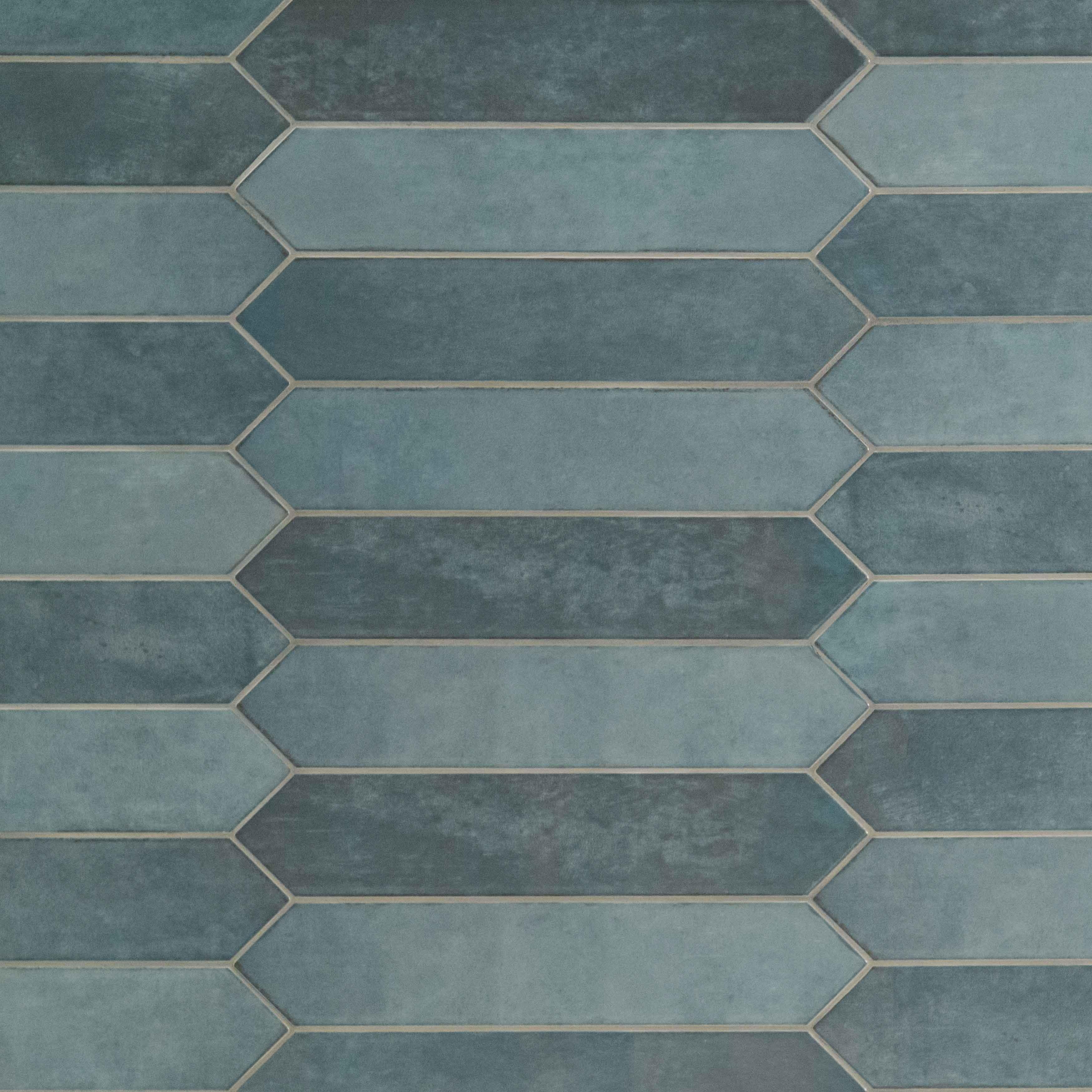 Renzo 2.5" x 13" Glossy Ceramic Picket Wall Tile