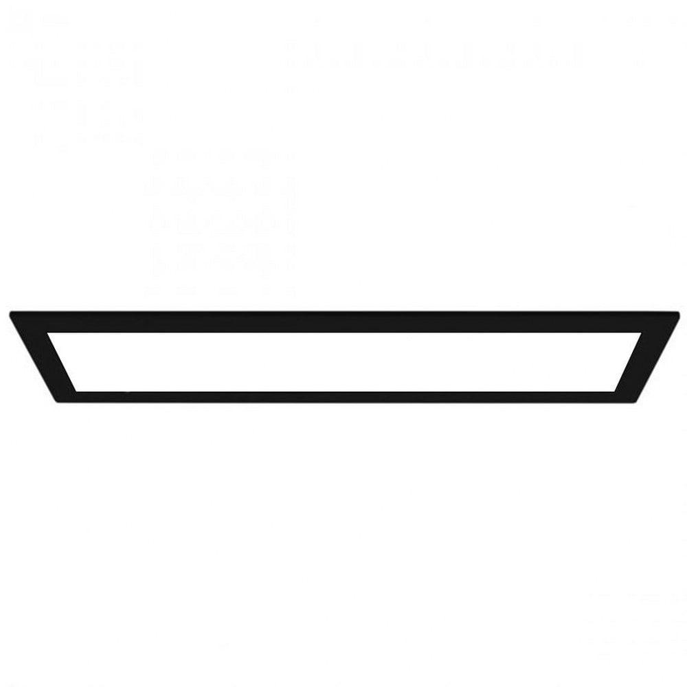 Precision 18.5'' Matte Black Decorative Recessed Trim