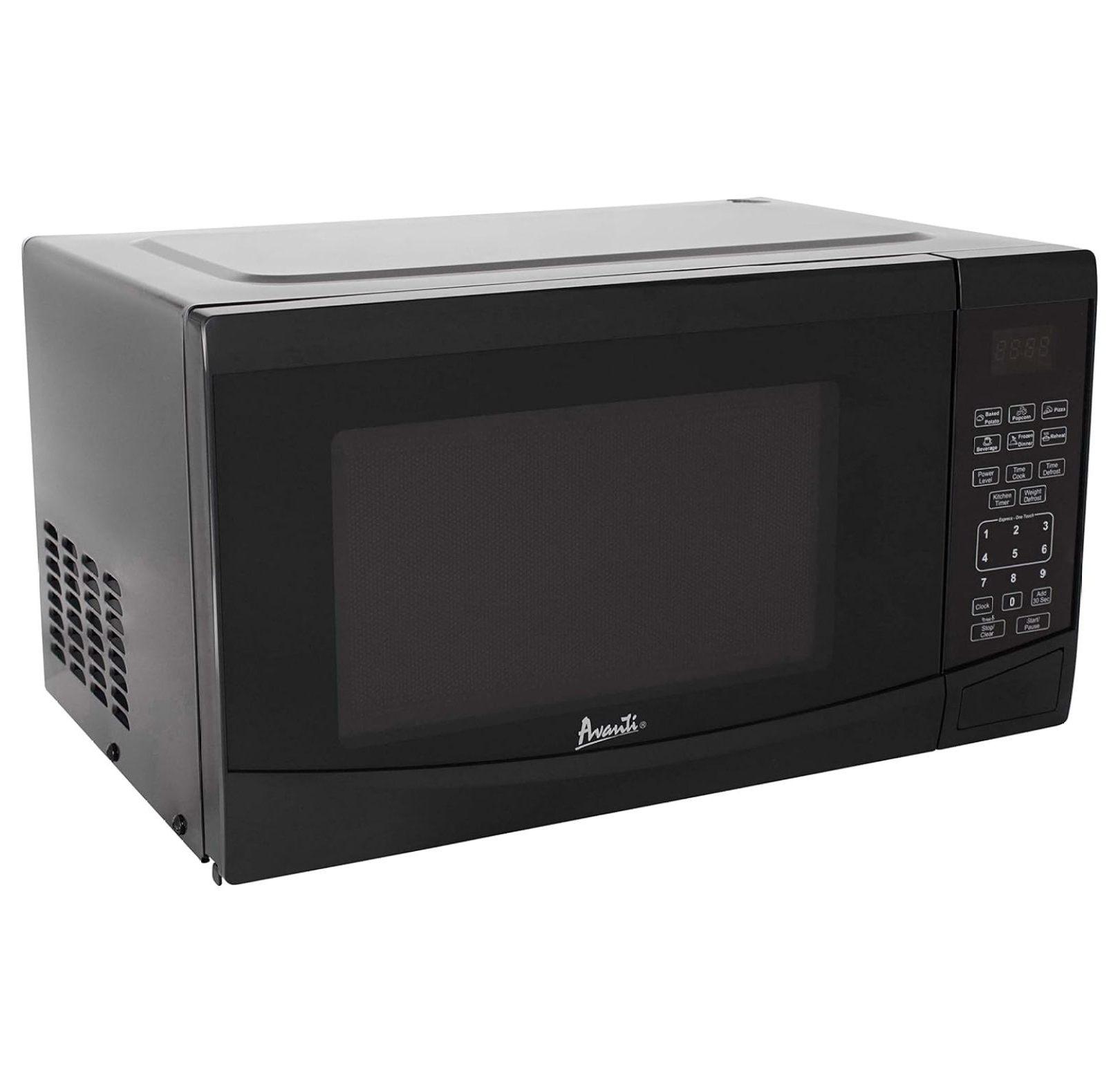 Avanti Products Avanti Countertop Microwave Oven, 0.9 cu. ft. MT09V1B
