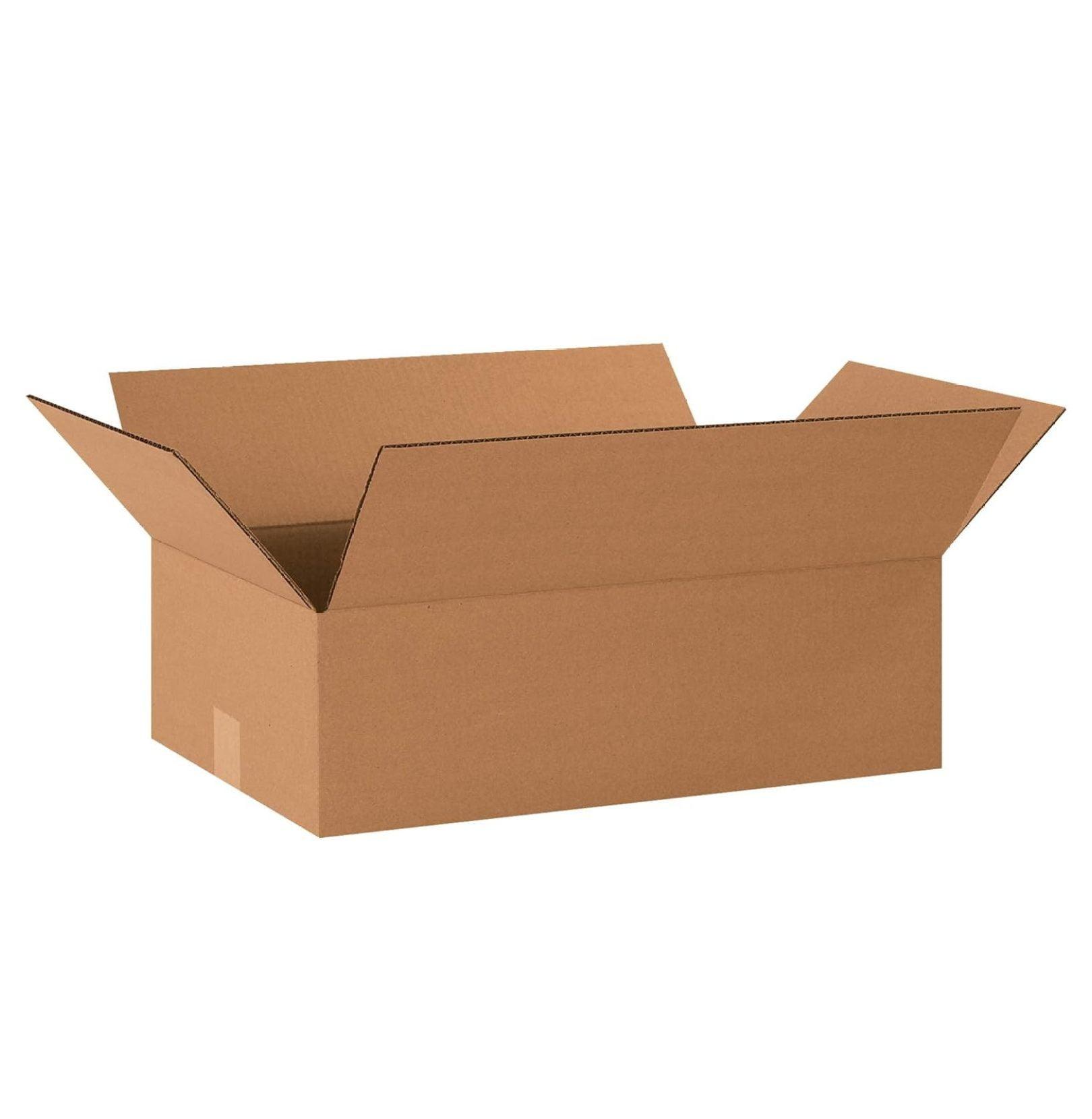 SSBM 25/Case 20 x 12 x 6" Flat Corrugated Boxes ECT-32