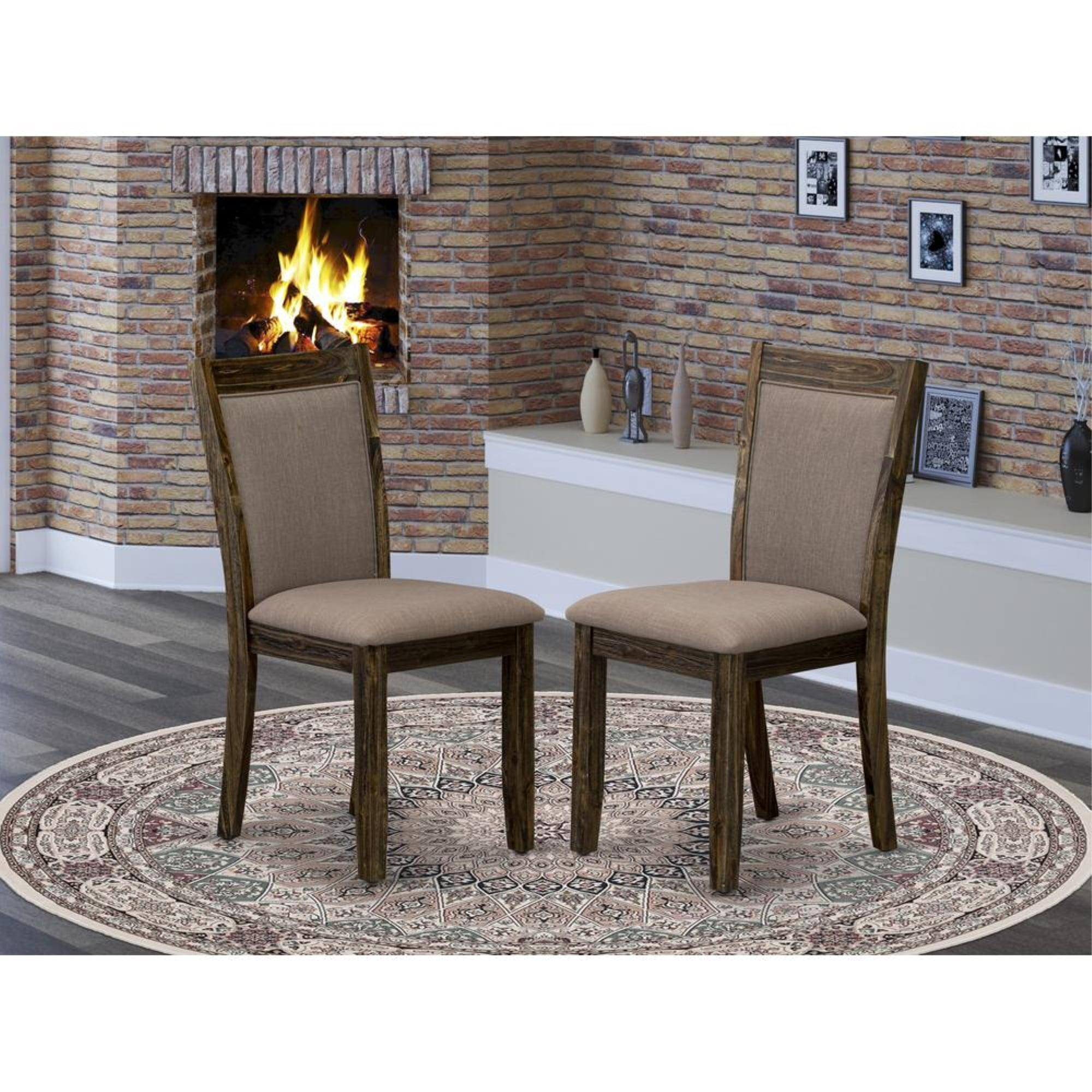 Polen 18'' H Linen Fabric Upholstered Side Chair