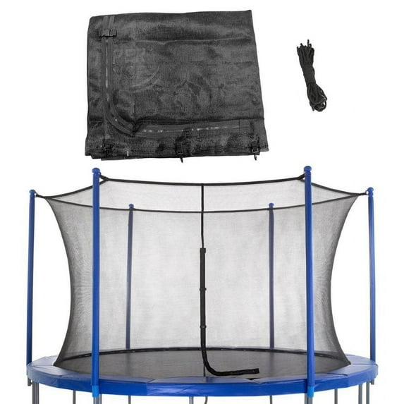 Upper Bounce Machrus Upper Bounce Trampoline Enclosure Net, Fits 13' Round Frame, Using 6 Poles (or 3 Arches)