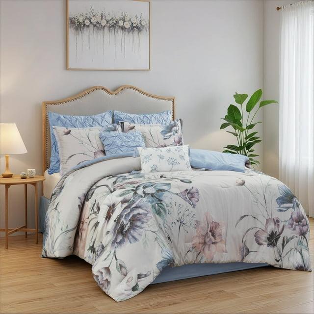Madison Park Cassandra 8 Piece Cotton Comforter Set