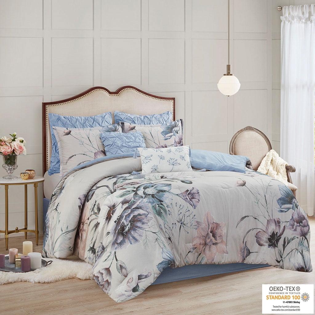 Madison Park Cassandra 8 Piece Cotton Comforter Set