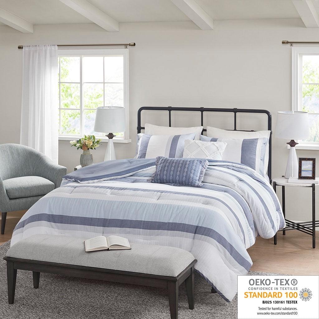 Madison Park Allegany 5 Piece Jacquard Comforter Set