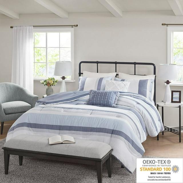 Madison Park Allegany 5 Piece Jacquard Comforter Set