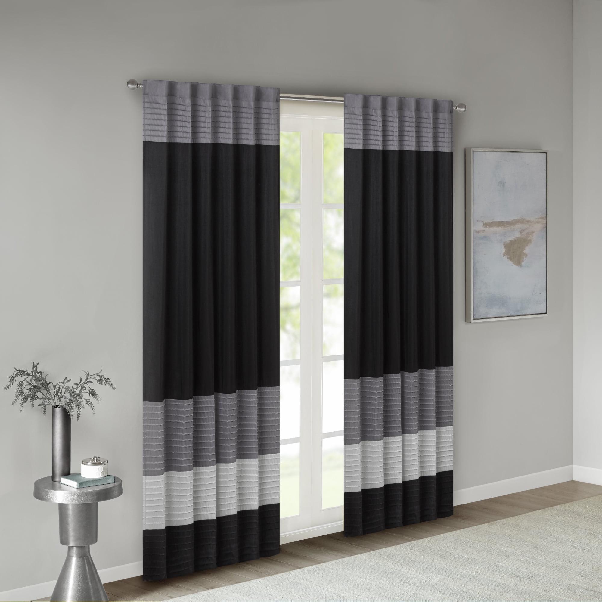 Amherst Polyoni Pintuck Curtain Panel