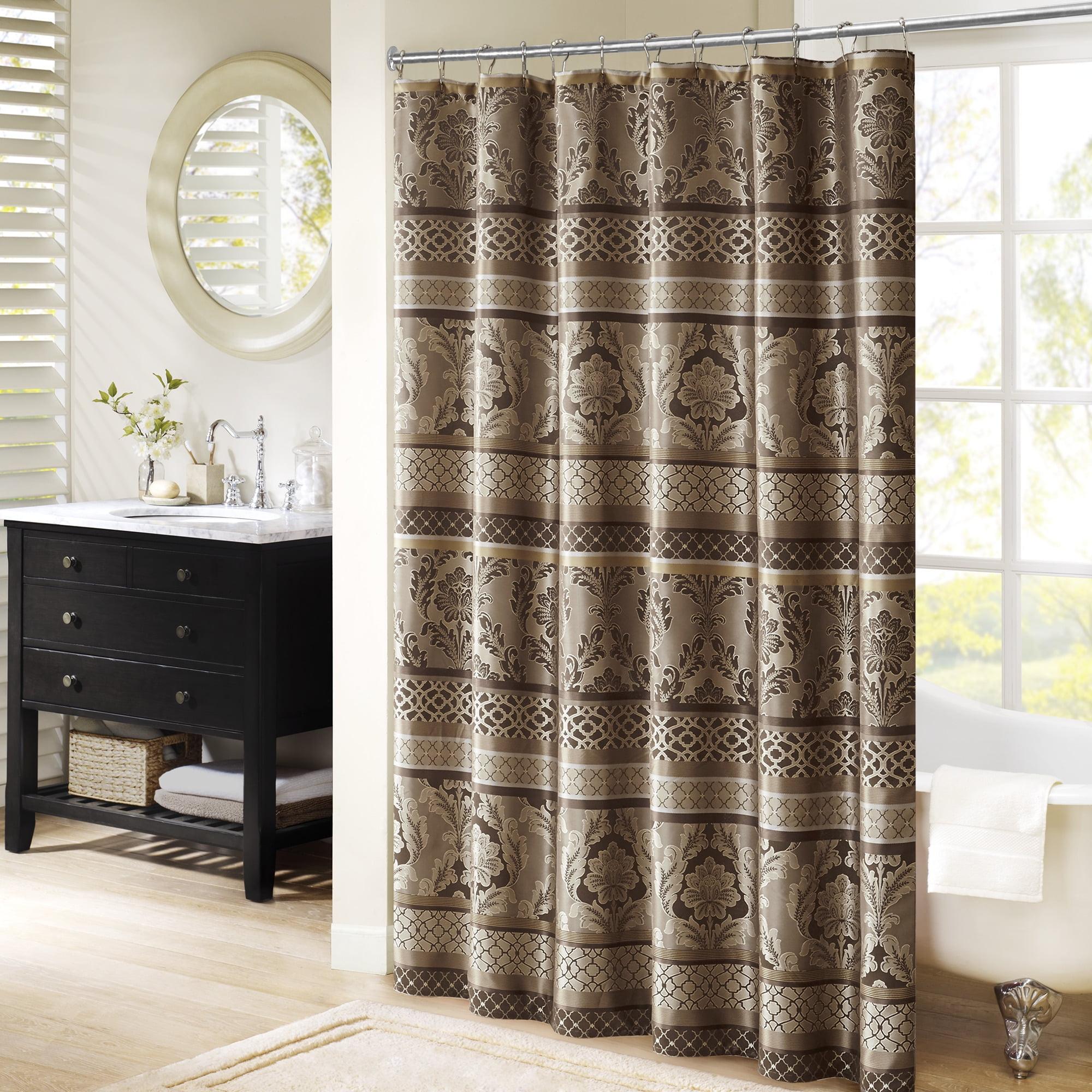 Bellagio Jacquard Floral Shower Curtain