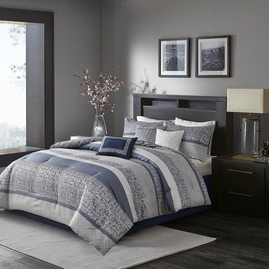 Madison Park Rhapsody 7 Piece Jacquard Comforter Set