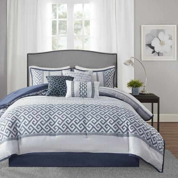 Madison Park Bennett 7 Piece Jacquard Comforter Set